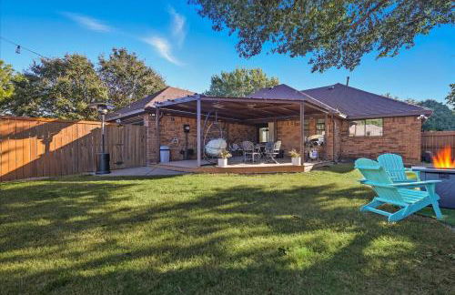 3-BD 2-BA Frisco Getaway - Backyard Patio BBQ - Foto 38