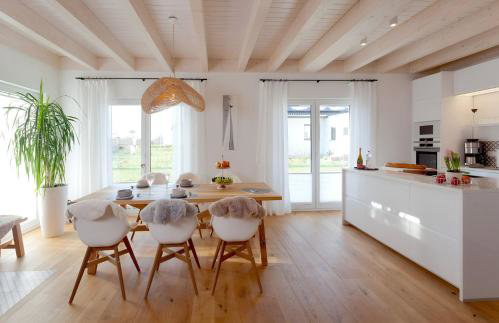 Ferienhäuser Ankerplatz 1 und 2 Usedom mit Sauna, Kamin und Garten - Foto 8