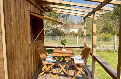 Chalet du Courlis, les cabanes océanes-MONTA - Foto 14