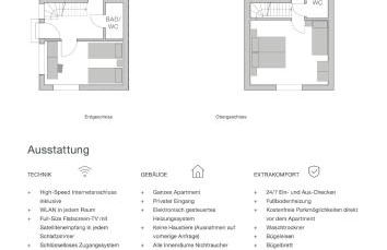Im Tal 2 Haus - 2 WE, 5 SZ,3 Bäder, 11 Betten - Klimaanlage - Foto 74