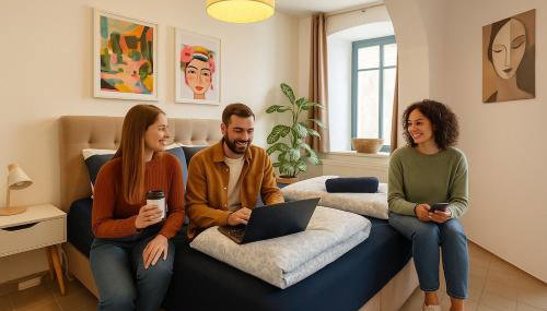 Modern 50sqm Apartment Sleeps 4 Free Parking - Foto 5