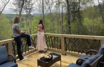 Log Cabin with Mountain View and Privacy - Foto 38