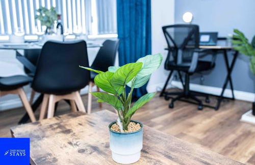 2ndHomeStays-Walsall- A Charming 3-Bed Home with Landscape View - Suitable for Contractors and Families -Large Parking for 3 Vans - Sleeps 7- 7 mins to J10 M6 and 21 mins to Birmingham - Foto 4