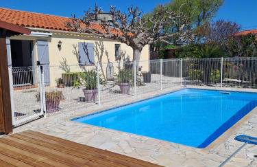Maison de vacances avec 4 chambres-Piscine-Clim-WiFi - Foto 1