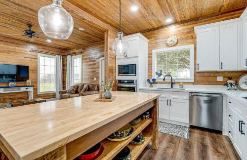 Furnished Deck and Views Rural Schulenburg Retreat - Foto 8