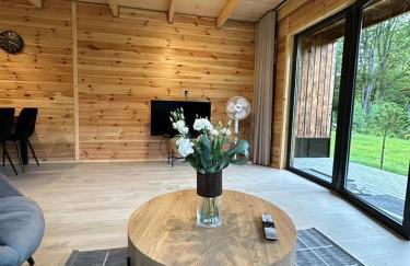 Przystanek Kistówko komfortowe domki z jacuzzi, staw wędkarski, kominek, las, przestrzeń - Foto 20