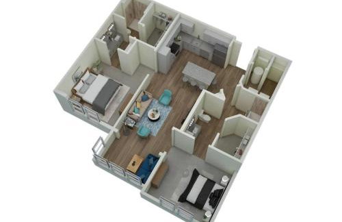 Lux 2 BR with private 2 bath Mins to Oak Mtn St Park) - Foto 10