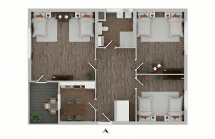 BudgetRoom 3 SZ Balkonwohnung für Teams - Foto 15