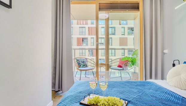 Lumina lux apart near railway station - Foto 3, Habitación