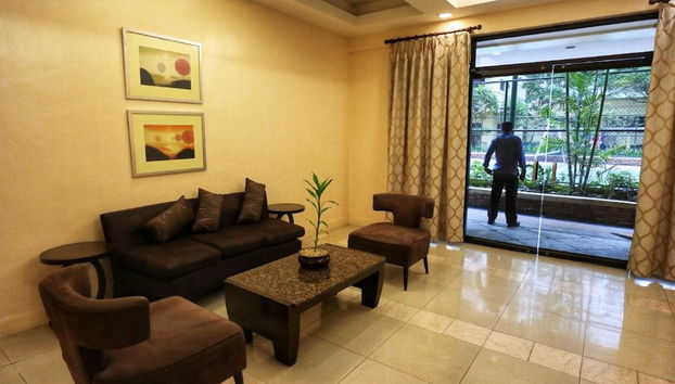 Sitzecke in der Lobby