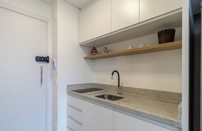 RUP Studios Equipados em Prédio Piscina - Foto 51