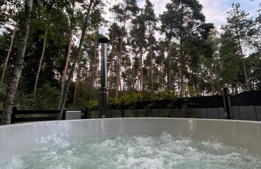 DOMEK W BRZOZACH nad jeziorem z balią na wyłączność - Foto 18