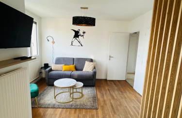 Appartement Bellevue - T2 vue montagne - calme - parking gratuit - 4 personnes - Foto 4