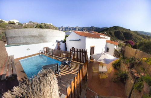 Vivelorural casa Tunte 1, piscina y terraza - Foto 14