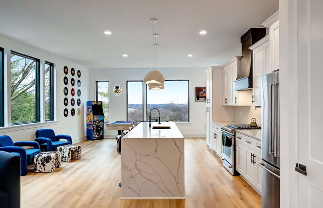 Luxury Hot tub Rooftop Deck Game Room Nashville - Foto 11