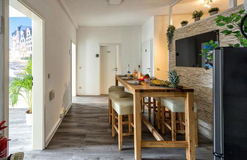 Luxus City Apartment Sauna Balkon Küche Zentral - Foto 29