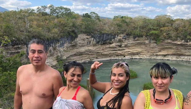 Conhecendo um dos cenotes