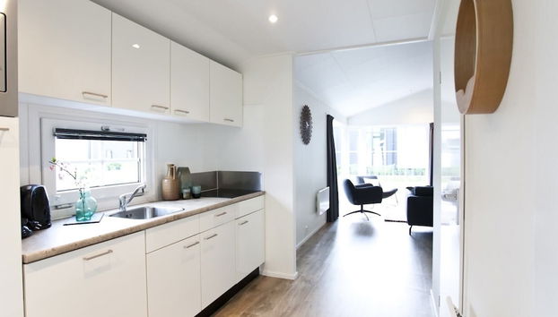 Nice Chalet With Dishwasher, Near the Veluwemeer - Foto 5, Cocina privada