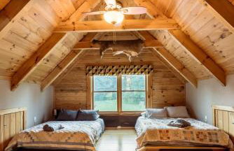 Private Luxury Log Cabin - Foto 26
