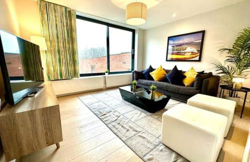 Stunning New 2 Bedroom Apartment - Next to the Beach - Great Location - FREE Parking - Fast WiFi - Smart TV - sleeps up to 4! Close to Purbeck, Corfe Castle, Sandbanks, Poole & Bournemouth - Foto 1