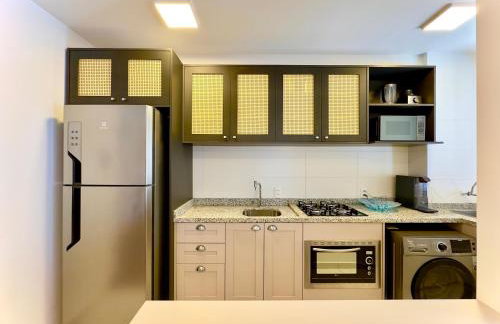 Apto em Condominio Frente Mar com Piscinas Spa Sala de Jogos Quadra de Futebol e Espaco Kids Ideal para Familias - Photo 65