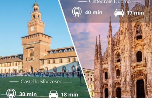 Garden Suite Milano - Vero Gioiello con Giardino a 5 minuti da Mediaset e San Raffaele - Photo 27