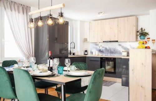 4-Zimmer-Apartment - Messe - Airport - Tiefgarage - 3-Schlafzimmer - Küche - Foto 16