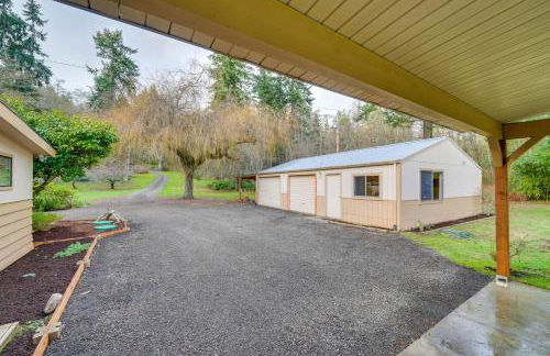 Beach and Bay Access! 5-Acre Whidbey Island Retreat - Foto 20