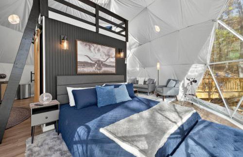 Glamping dome w fire pit & BBQ stargazing - Foto 23
