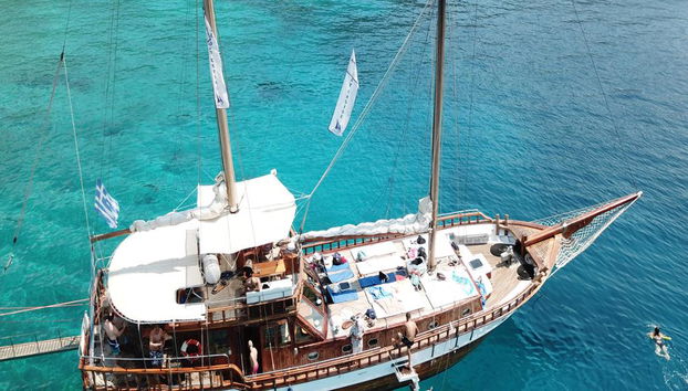 3 islas en un día: Agistri, Moni y Egina - Paseo semiprivado en barco con comida - Foto 5