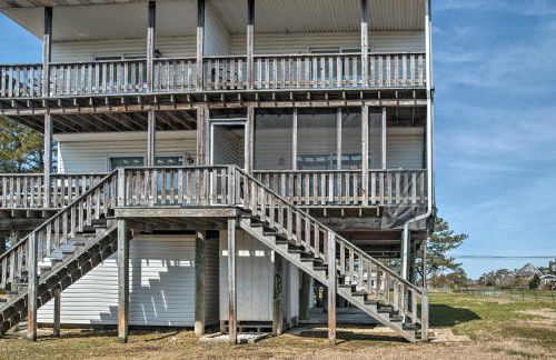 Chincoteague Townhome with Pony Views from Deck! - Foto 21