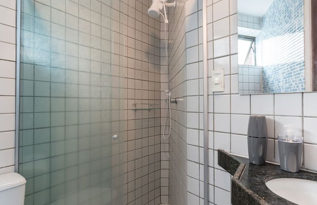 Ótimo Flat Bairro da Jaqueira Recife até 3 pessoas O Coração Verde da Cidade PBO902 - Foto 19