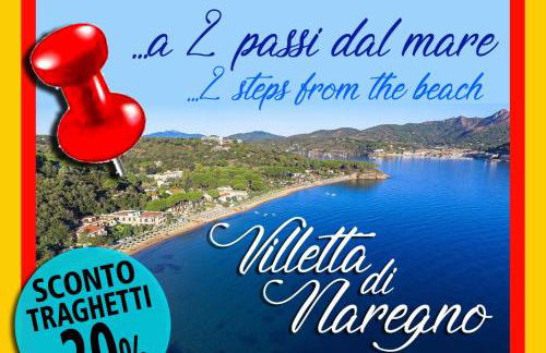 Graziosa Villetta di Naregno a 400 mt dal mare, bel giardino, posto auto e aria condizionata - Foto 1