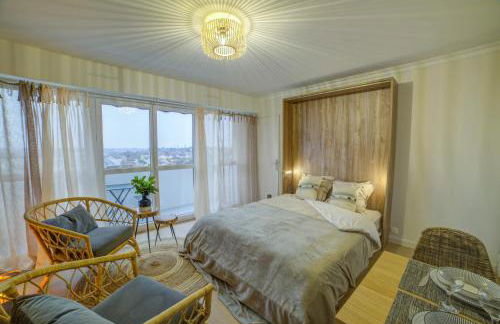 Bel aparté, cosy, vue panoramique cathédrale - Foto 5