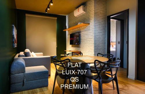 Luix Londrina Flat 707, QS completo, c garagem - Foto 1