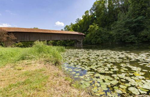 Ferienhaus Pure Jagst, Traum-Lage am Fluss mit Kaminzimmer und Infrarot-Wärmekabine - Foto 24