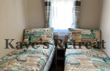 Kayes Retreat Three bed caravan Newquay Bay Resort Quieter area of park - Foto 17