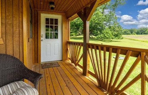 Serene Loft Cabin with Outdoor Grill and Fire Pit in Creal Springs, Illinois - Foto 17