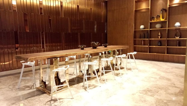 Zona de estar del vestíbulo