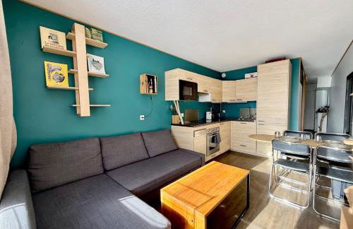 La Perdrix Blanche Appartement moderne Ski aux pieds - Vue panoramique et chambre séparée - 4 pers - Arcs 2000 - Foto 3