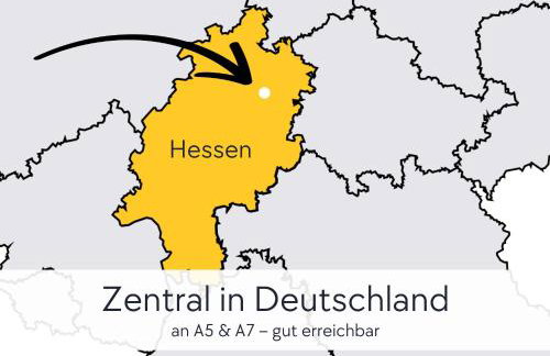 STORCHENNEST - Scandi Style - in der historischen Hinterburg Schlitz - mit Aufzug, Parkplatz & Garten - nahe Fulda und Bad Hersfeld - Foto 8
