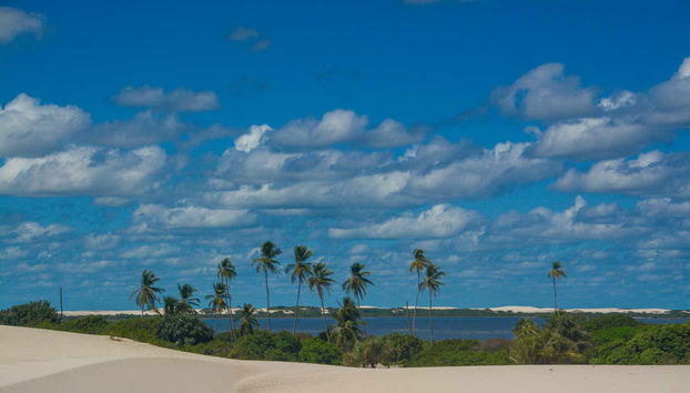 A panoramic view of Lagoa das Américas