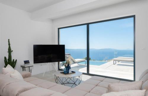 Villa Aristea with sea view, jacuzzi and infinity pool - Foto 19