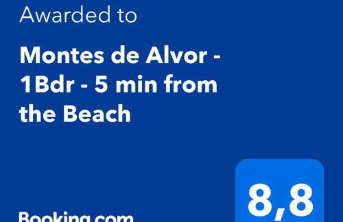 Montes de Alvor - 1Bdr - 5 min from the Beach - Foto 3