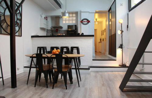 Atelier d'Artiste Marais Paris, 3 chambres, cour privée calme - Foto 3