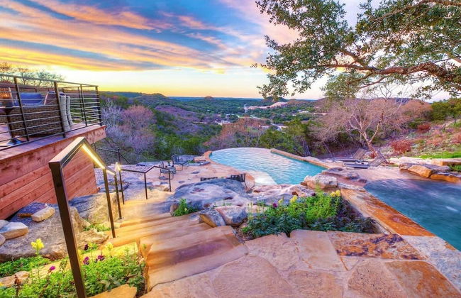 Luxury Hill Country Villa With Pool-hot Tub-views - Foto 1