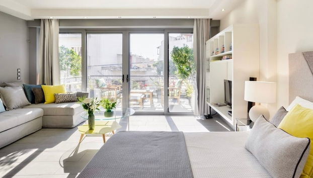 Stylish Boutique Loft With Private Balcony - Foto 4, Habitación