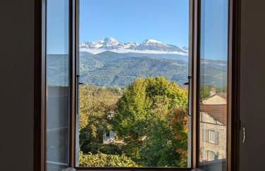 Appart 65m2 avec 2 chambres dans ferme rénovée - Parking gratuit - Grande vue montagnes - Foto 4