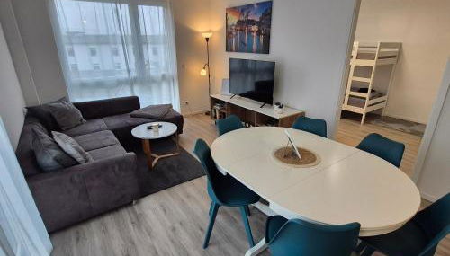 Modern Living Apartment with Sunset Terrace - Lift - Smart TV - XXL Terrasse - Foto 4