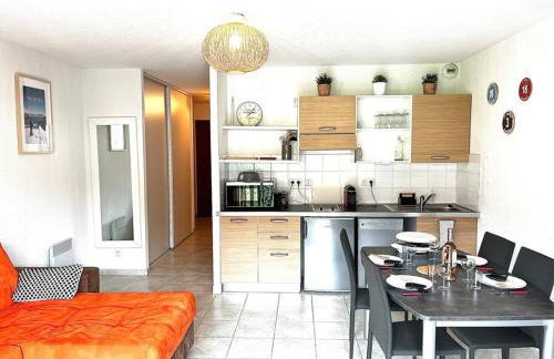 Confort Moderne à Valberg - Terrasse avec Vue Panoramique 100 m des Pistes - Foto 8